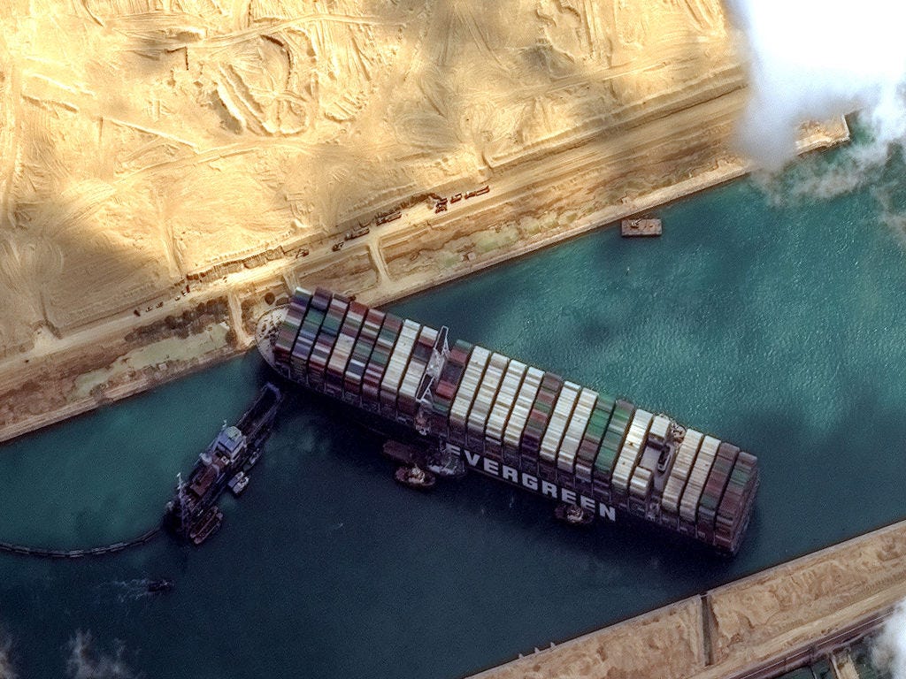 How the Ever Given Got Stuck in the Suez Canal: Detailed Timeline